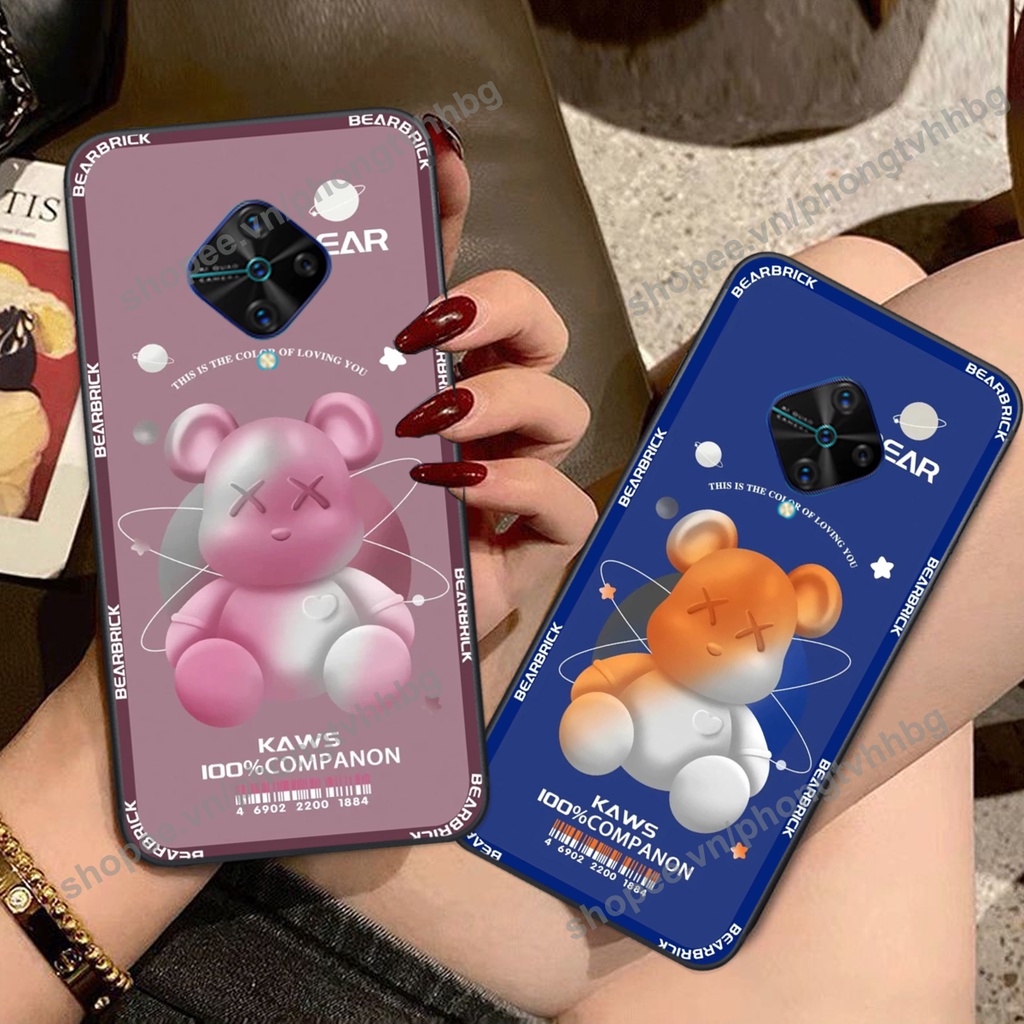 Ốp lưng Vivo S1 / S1 Pro BEARBRICK, KAWS nhiều mẫu chất cute mới nhất hot