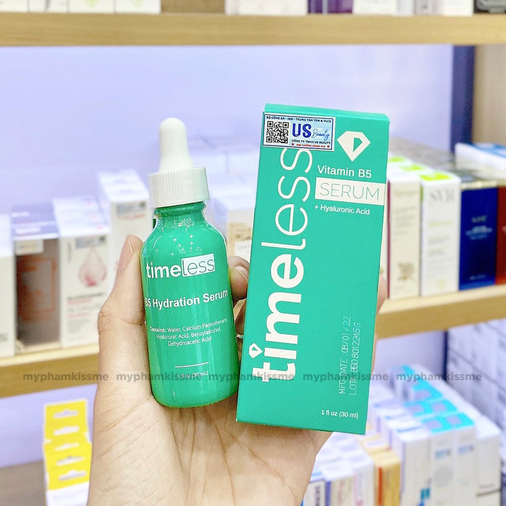 Serum Timeless Vitamin B5 + HA 30ml (Nhập khẩu chính hãng)