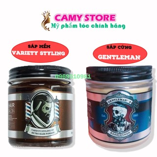 Sáp wax vuốt tóc gentleman"s clay wax & sáp hair salon variety styling of retro pomade chính hãng camystore