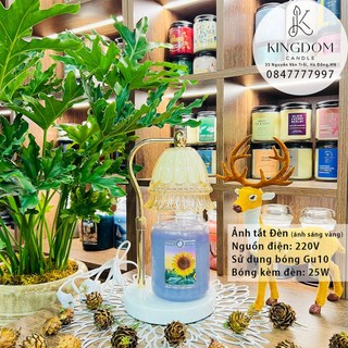 Đèn đốt nến thơm Hà Nội - Phụ kiện nến thơm Yankee, Bath & Body Works - GU10 35W - Hàng sẵn 2 màu