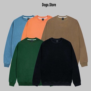 Áo Nỉ bông Sweater TRƠN Dogo Sweater , áo sweater nam nữ nỉ bông cotton