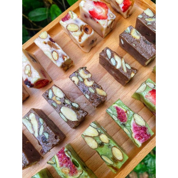 Kẹo Nougat - kẹo sữa hạt, kẹo hạnh phúc handmade thơm ngon