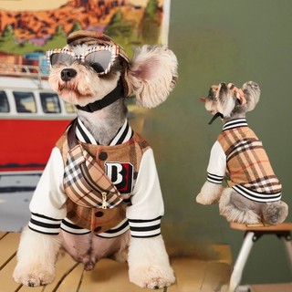 Áo khoác bomber burberry cho cún