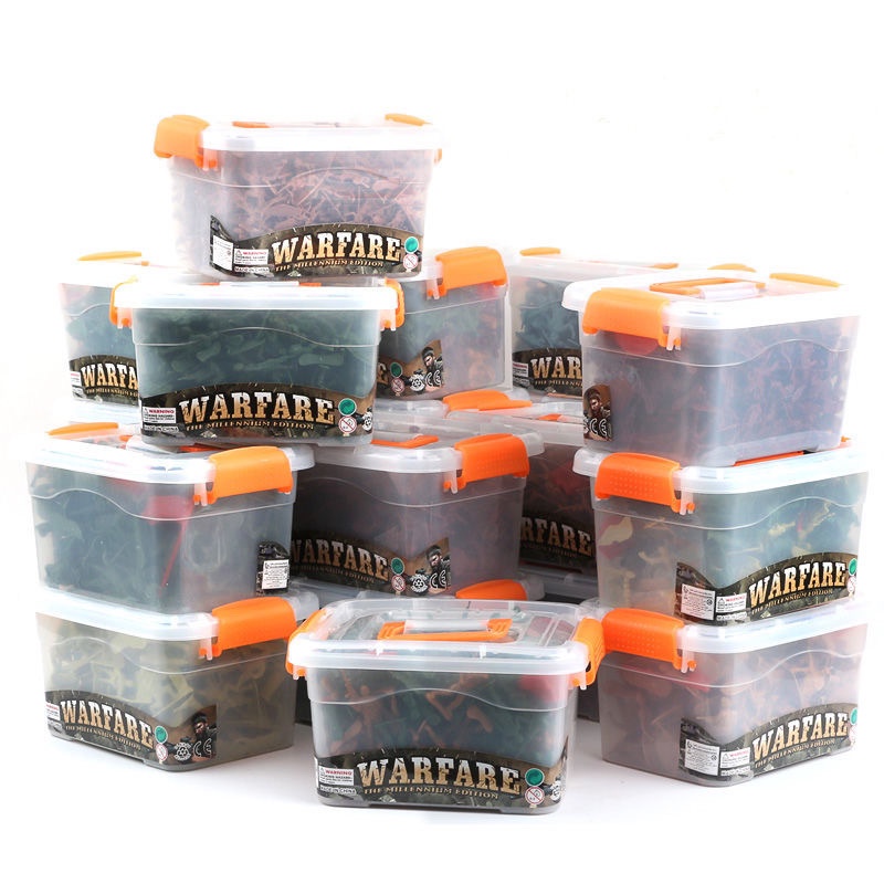 Mô Hình Đồ Chơi Người Lính Chiến Tranh Bằng Nhựa Nhiều Màu Sắc Dễ Thương Cho Bé