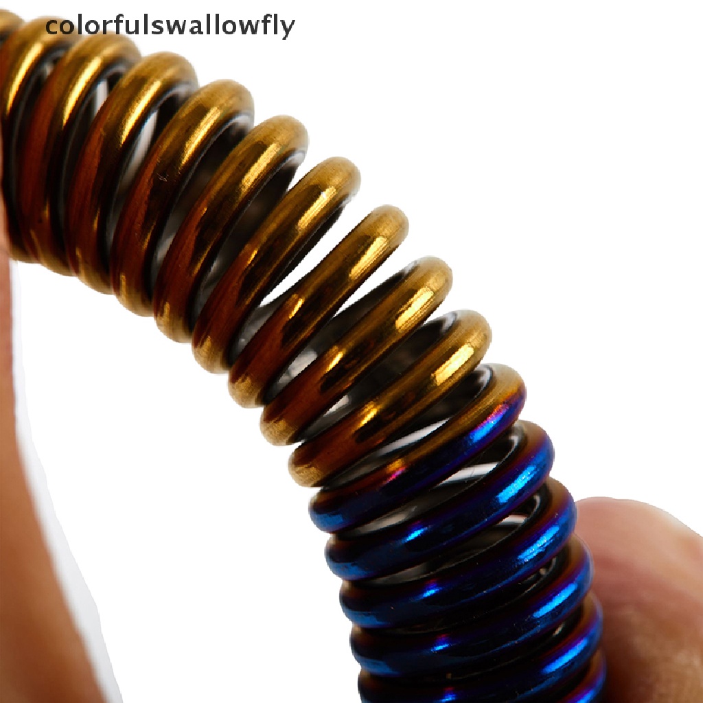 1 Móc Lò Xo Inox Nhiều Màu Gắn Ống Pô Xe Máy