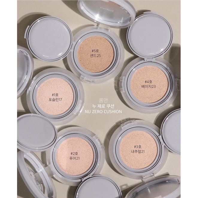 Phấn Nước Romand Nu Zero Cushion