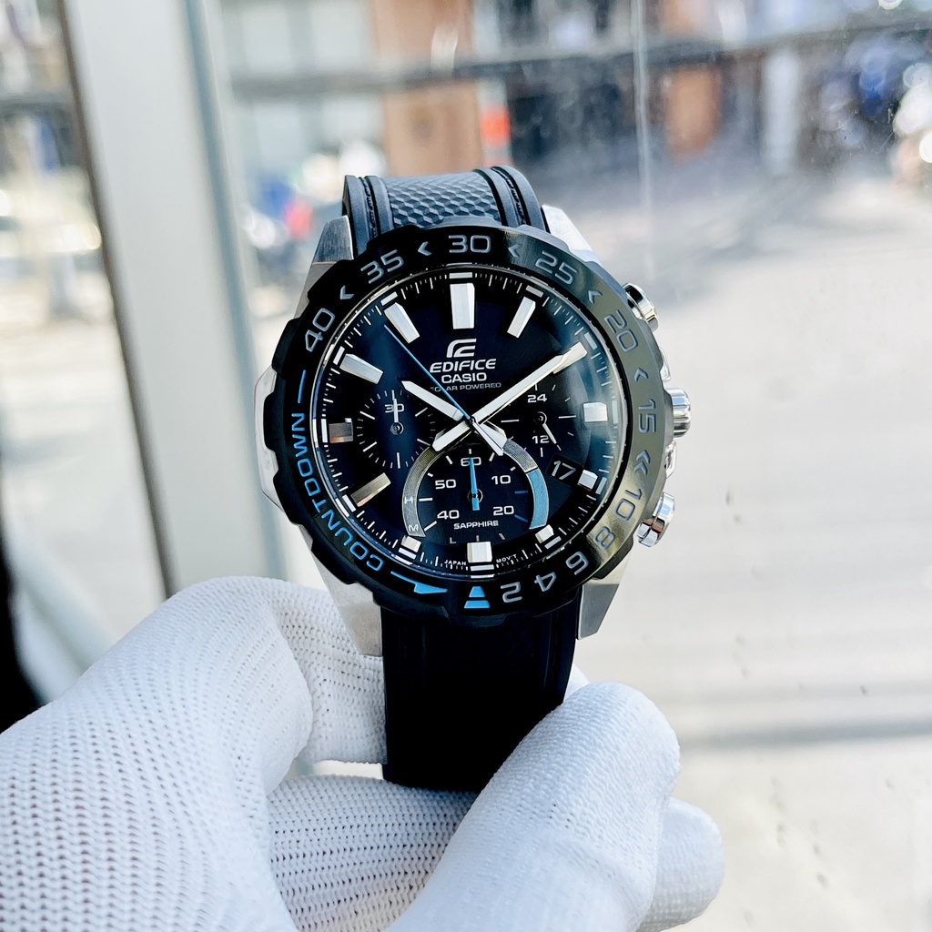 Đồng hồ nam dây nhựa Casio Edifice EFS S550PB 1A