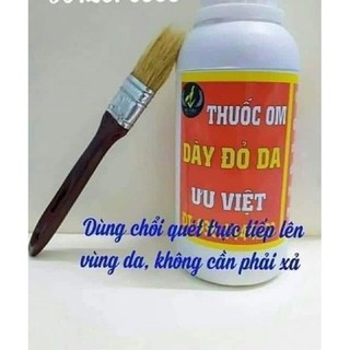 Om,dày đỏ da cho gà Ưu Việt(tặng kèm chổi quét)