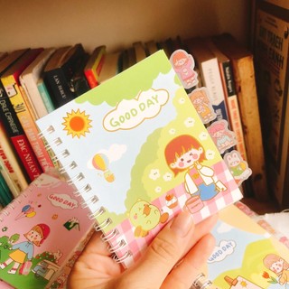 [GIÁ SỈ] Sổ hình dán, sổ sticker 12 tấm cute