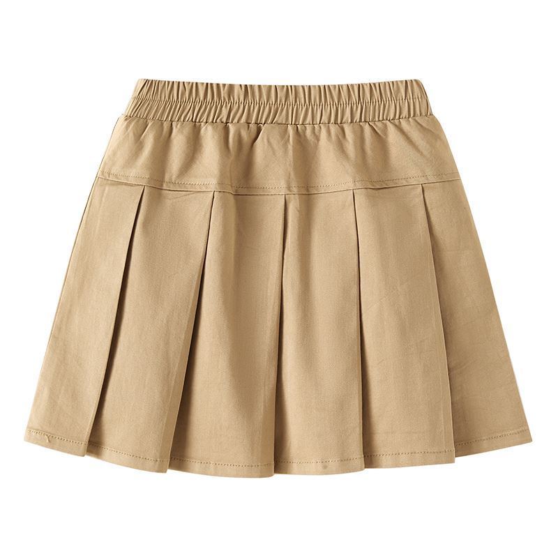 Chân Váy Ngắn Xếp Ly Màu Xanh Navy Thời Trang Xinh Xắn Cho Bé Gái