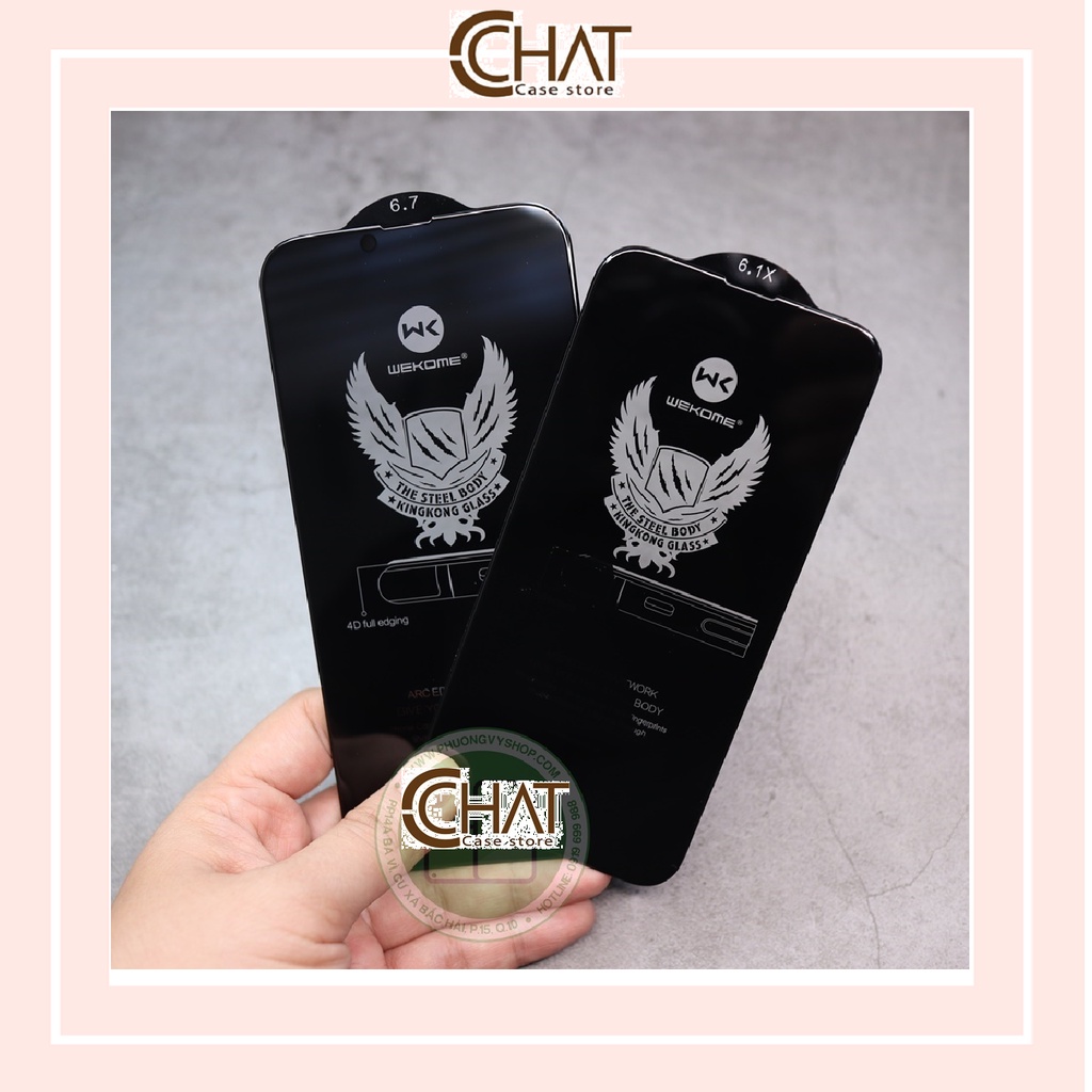 Kính cường lực KingKong chống nhìn trộm cao cấp cho iPhone 14 Series, X,Xs,XsMax,11PorMax,12,13/13 Pro Max