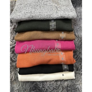 Áo len tăm cổ 3 phân uniqlo