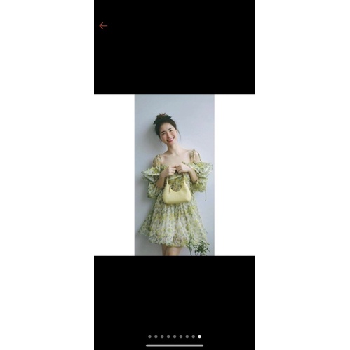 pass váy hoa hoà minzy size s