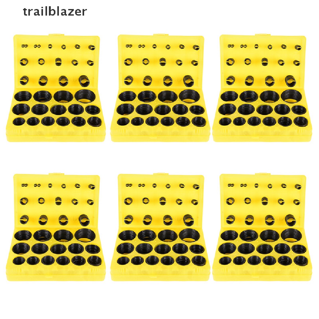 Set 386 Vòng Đệm Cao Su Chữ O Màu Đen Đa Năng Cho Dụng Cụ Gia Đình UIO