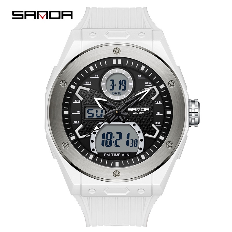 Đồng Hồ Điện Tử Đa Năng Chống Thấm Nước Sanda SD3138-22