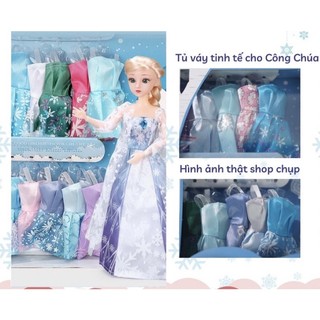 Đồ chơi Búp bê thay váy kèm nhiều phụ kiện, búp bê công chúa, đồ chơi cho bé gái
