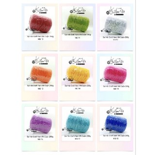 💫 Sợi Vải Trơn Cuộn 250g