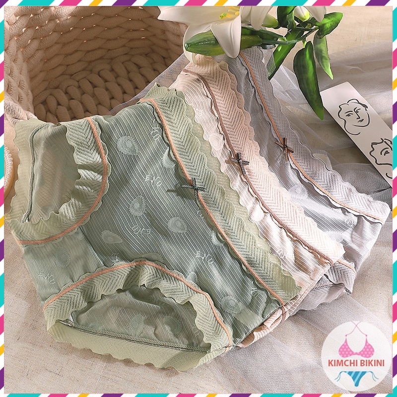 [Thanh Lý] Quần chip đúc nữ bằng lụa đùi cao cấp chất đẹp KIMCHIBIKINI quần tàng hình mẫu mã đa dạng nhiều màu sắc QL016