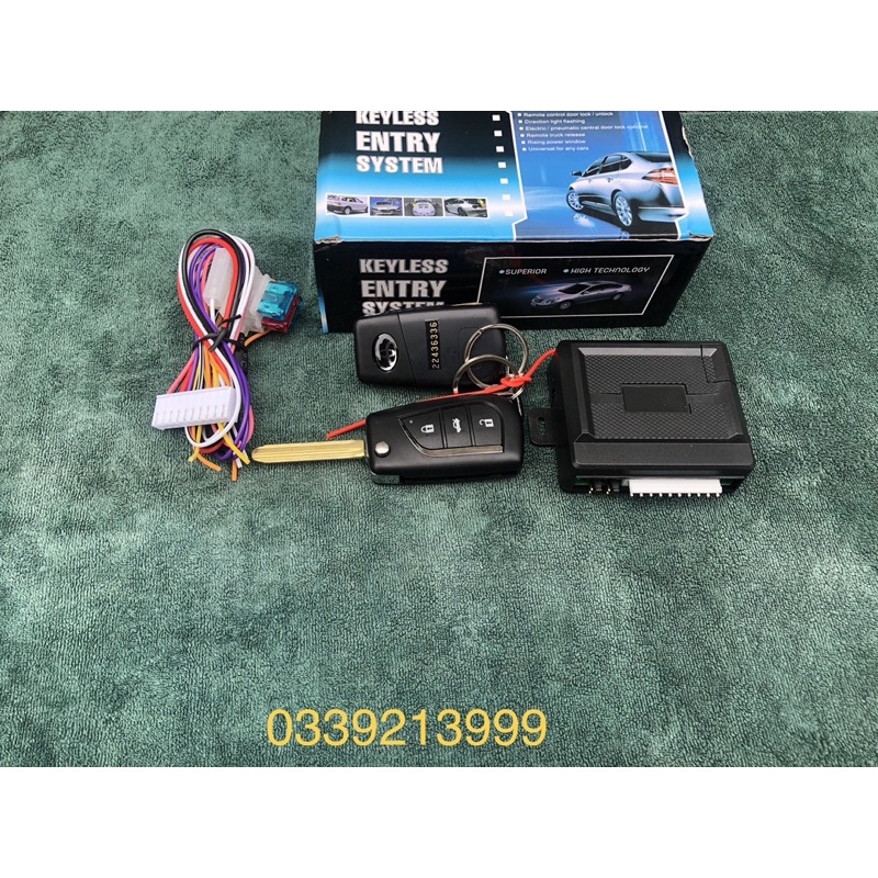 Khiển Cửa MILANO 12V Mẫu ToYoTa__Phụ Kiện - Đồ Chơi Xe