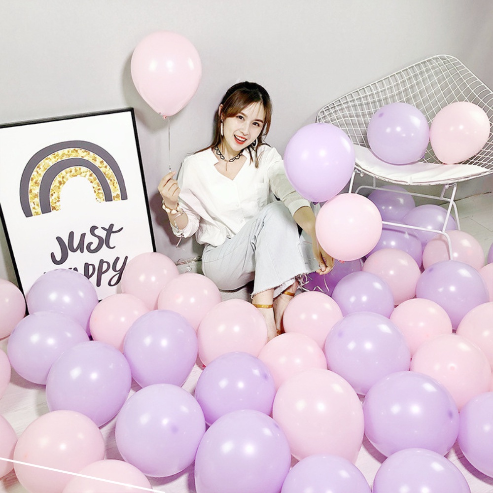 Mix 50 bóng bay trang trí tiệc party và phối theo yêu cầu