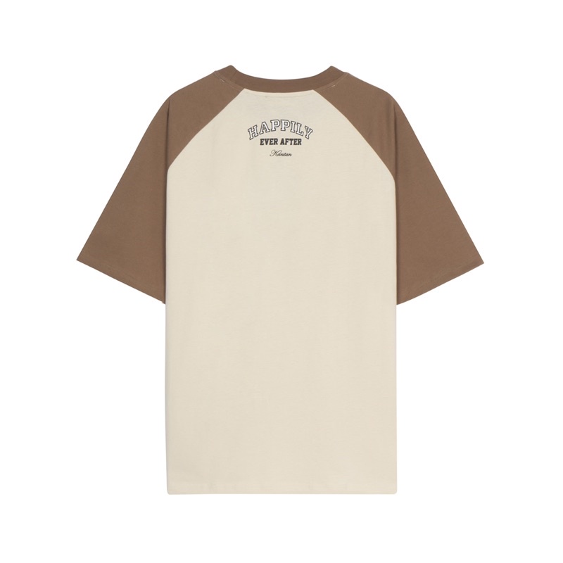 Áo thun unisex cổ tròn HAPPILY