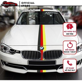 Freeship PK ô tô | decal dán xe thể thao phong cách BMW M sport, cờ ý, đức, pháp, loại cao cấp độ bền cao