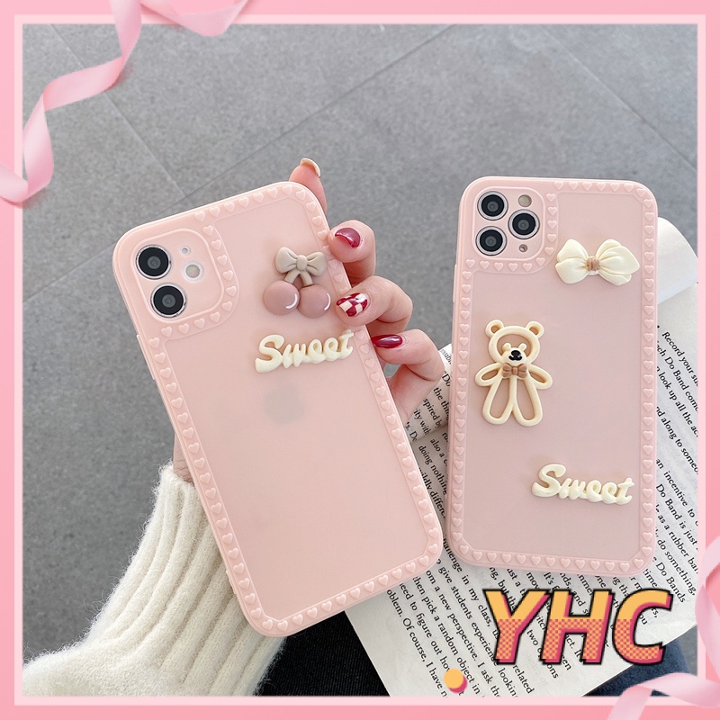 ốp iphone Họa Tiết Trái Cherry 3D Dễ Thương tương thích iPhone 6/6plus/6s/6splus/7/7plus/8/8plus/x/xs/xr/xsmax/11/12/13/pro/max/plus/promax-053