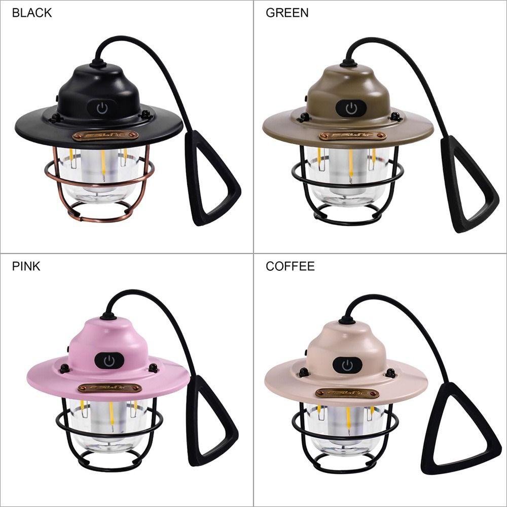 Đèn Lồng led Cắm Trại Siêu Sáng Phong Cách Vintage