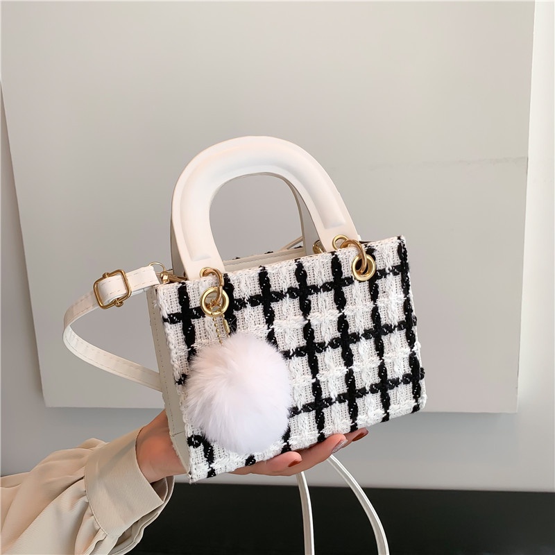 Túi Đeo Chéo Chất Liệu Len Thời Trang Mùa Thu Cho Nữ