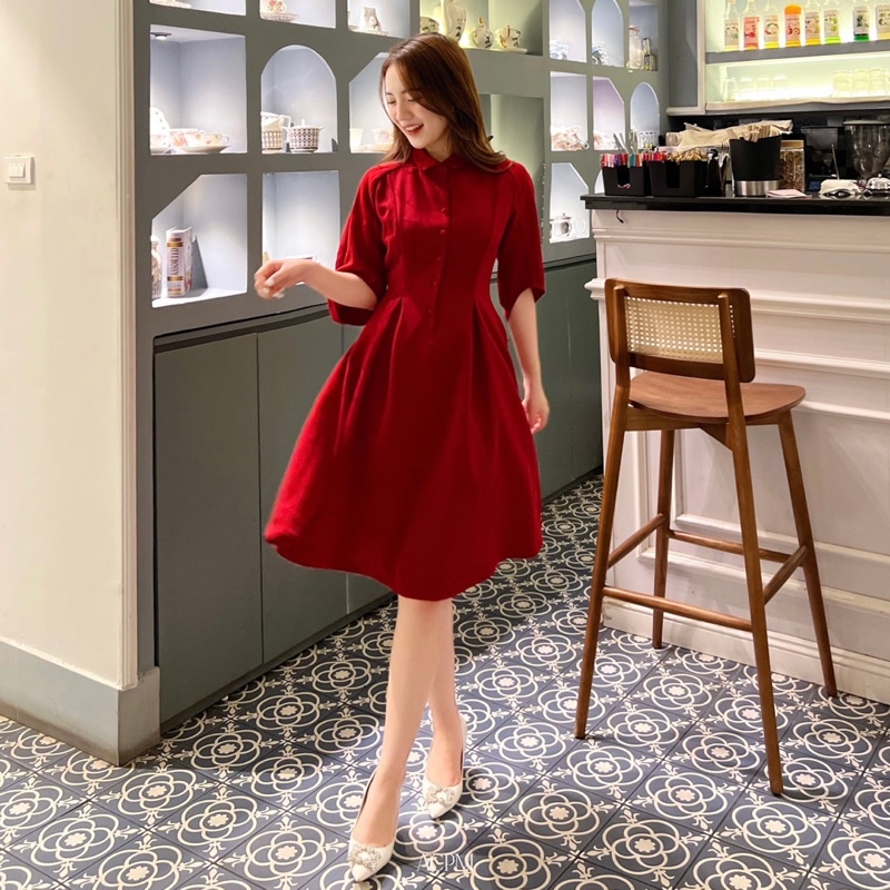 Erica dress / Váy sơ mi tay lỡ