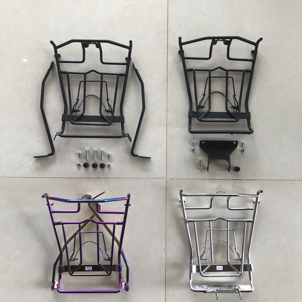 Baga 10 Ly Airblade 2020-2023 Bản 125/160CC TiTan 7 Màu, Inox, Sơn Đen Tĩnh Điện, Air blade AB