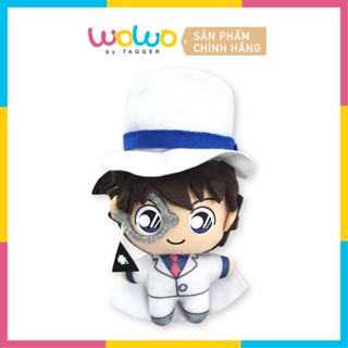 Móc khoá Gấu bông Kaito Kid Hoạt hình Conan 10cm, Móc khoá xe máy Túi xách Balo Xinh - Chính hãng từ WOWO by TAGGER
