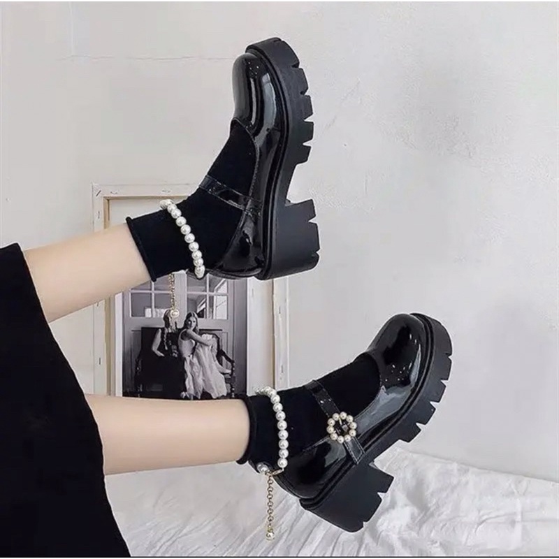 Giày lolita quai ngọc nữ