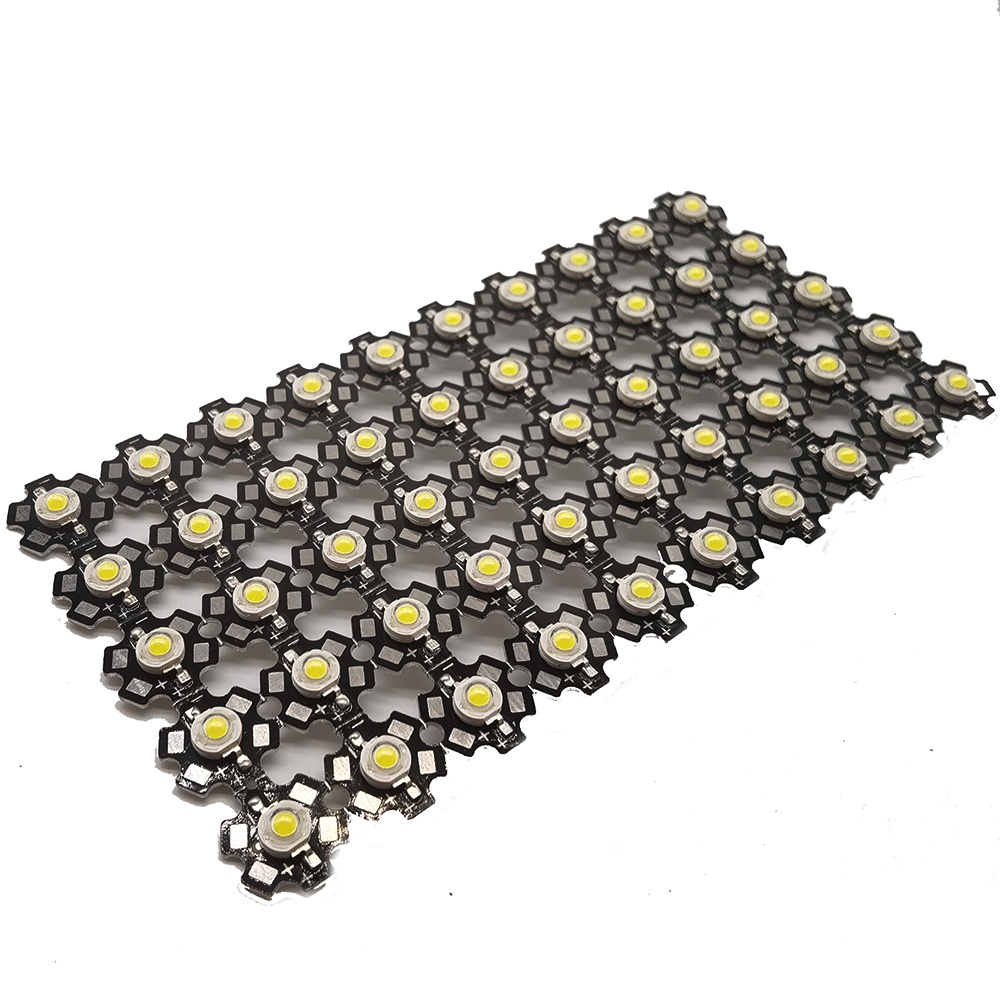 Bóng đèn Led Luxeon-Pro 1W 3W 5W - 5V  Đã hàn sẵn Đế tản nhiệt