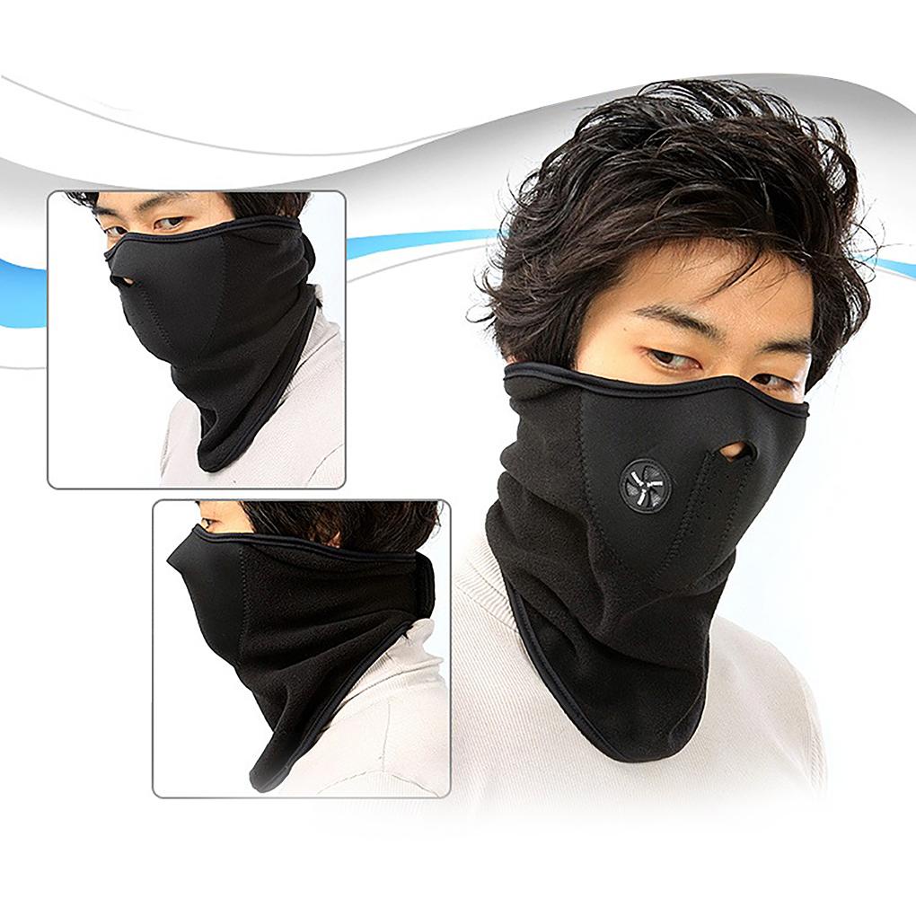 Khăn Che Mặt Giữ Ấm Chống Gió Bảo Vệ Toàn Diện Màu Đỏ Cho Các Hoạt Động Ngoài Trời