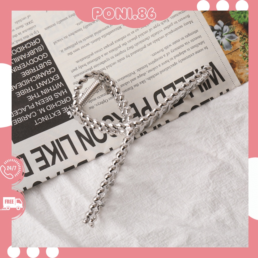 Kẹp tóc cặp tóc càng cua Hàn Quốc đính ngọc nhiều kiểu