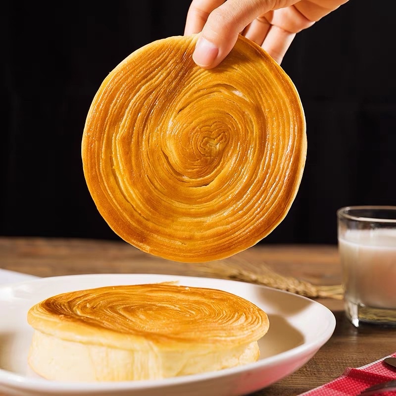 Bánh đĩa ngàn lớp Aixingqin 90g - Bánh đĩa Ông già
