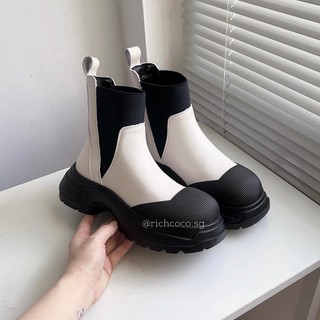 Gìay combat TRẮNG phối ĐEN
