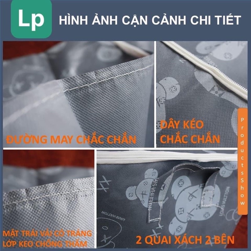Túi đựng quần áo 100lit mẫu mới