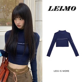 Áo Croptop Tay Dài Chất Liệu Co Giãn Thoải Mái