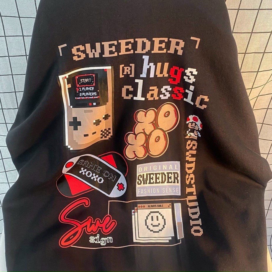 Áo Khoác Hoodie Zip Unisex XOXO Nón Rộng Vải Nỉ Mềm Ulzzang Hàn Quốc - Áo khoác nỉ nam nữ local brand kiểu kéo khoá