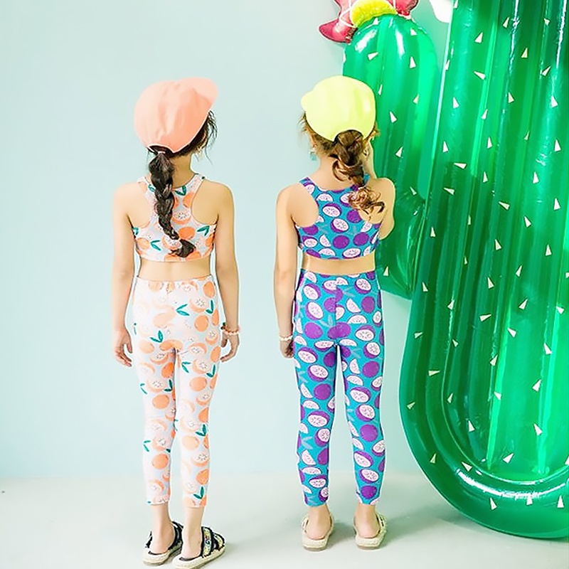 Bộ Đồ Bơi Hai Mảnh Thời Trang Dễ Thương Cho Bé