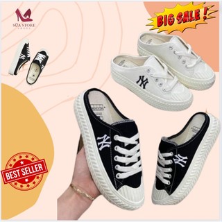 Giày Sục thể thao nữ vải basic độn đế 4cm siêu hot