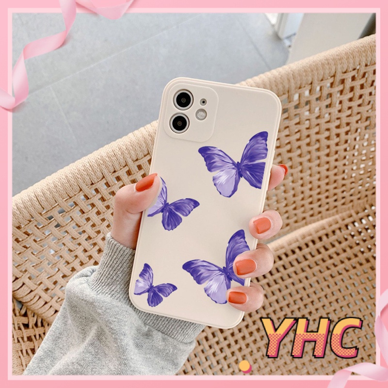 ốp iphone Tím Họa Tiết Bướm tương thích iPhone 6/6plus/6s/6splus/7/7plus/8/8plus/x/xs/xr/xsmax/11/12/13/pro/max/plus/promax-3069