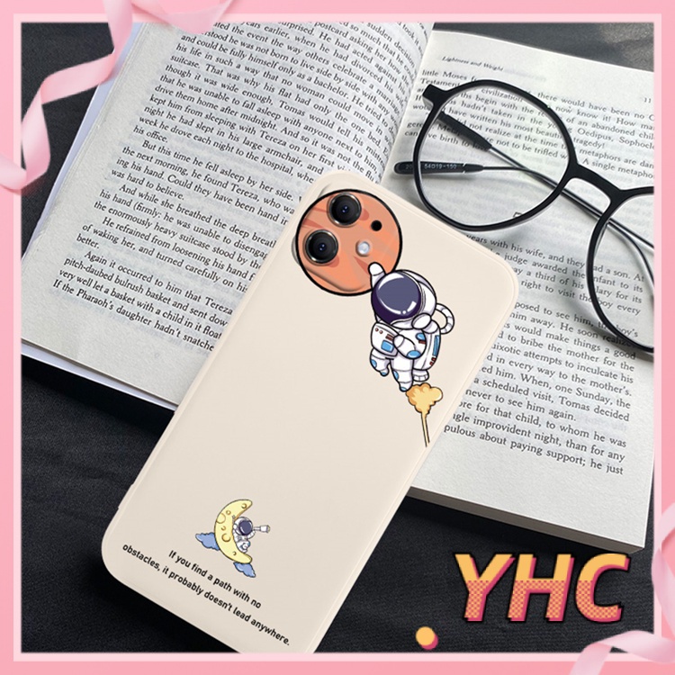 ốp iphone Họa Tiết Phi Hành Gia tương thích Phone 6s 6splus 7 7plus 8 8plus X XS XSMAX 11 12 Pro Max Plus Promax-976