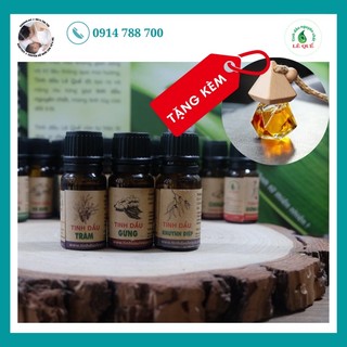 Tinh dầu nguyên chất Lê Quế 10ml/ Tinh dầu củ gừng/ Tinh dầu Tràm, Khuynh Diệp, Long não, Mùi Già, Quế, Sả Chanh…