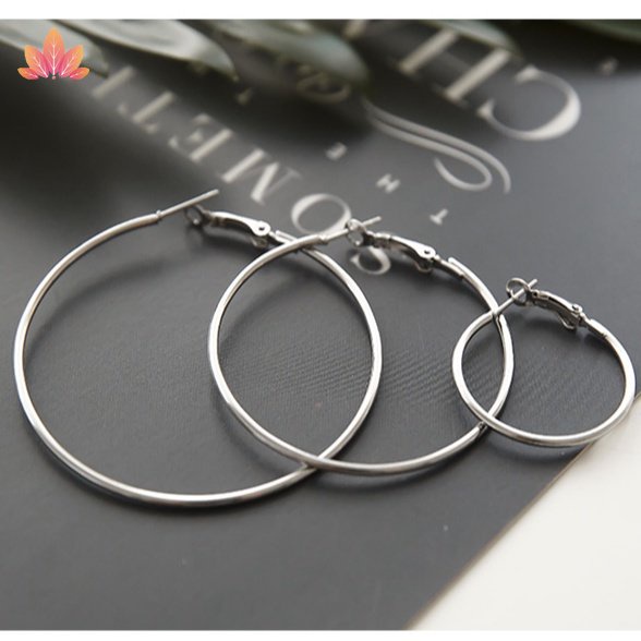Khuyên Tai Vòng Lớn Thời Trang Hàn Quốc JP5