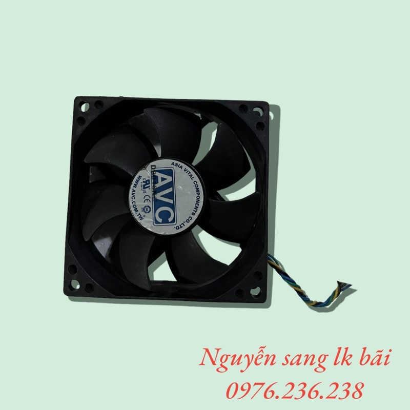 Quạt 8x8 12v 0.70a chính hãng AVC