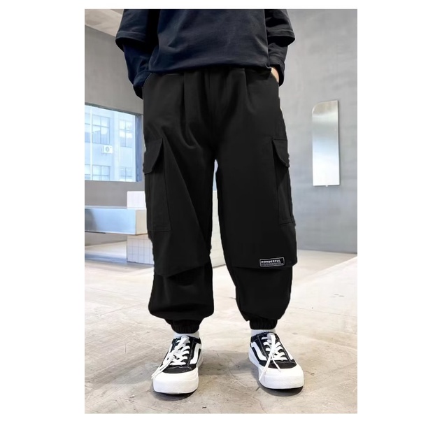 Quần Thể Thao Plus Size Thời Trang Xuân Thu Cho Bé Trai