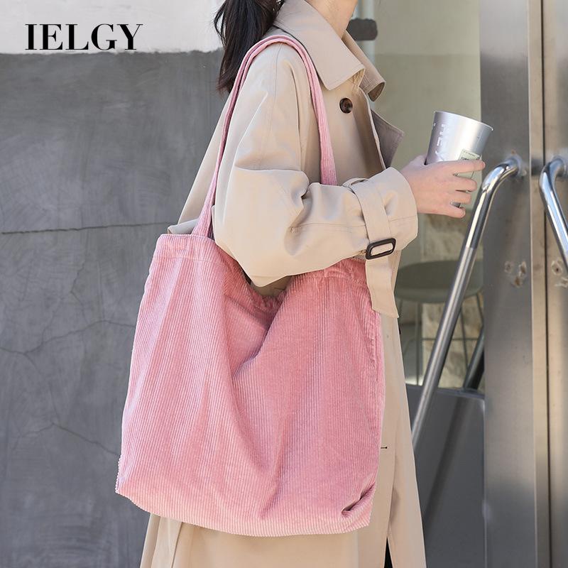 Túi Đeo Vai Cỡ Lớn Bằng Vải Nhung Phong Cách Hàn Quốc Thời Trang Cho Nữ